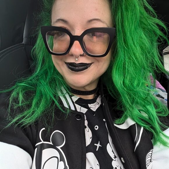 Handcrafted Sterling silver FAKE septum rings Canadian Goth Alternative Jewelry - Picture 2 of 2